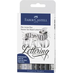 Faber-Castell Pitt Artist Pens Hand Lettering Starter Set