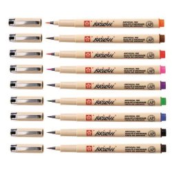 Sakura Pigma Brush Set 9