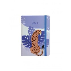 Cheetah A6 Week to View Diary 2022 - Peach