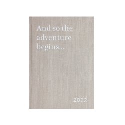 Letts New Beginnings A5 Week to View Diary 2022 Beige