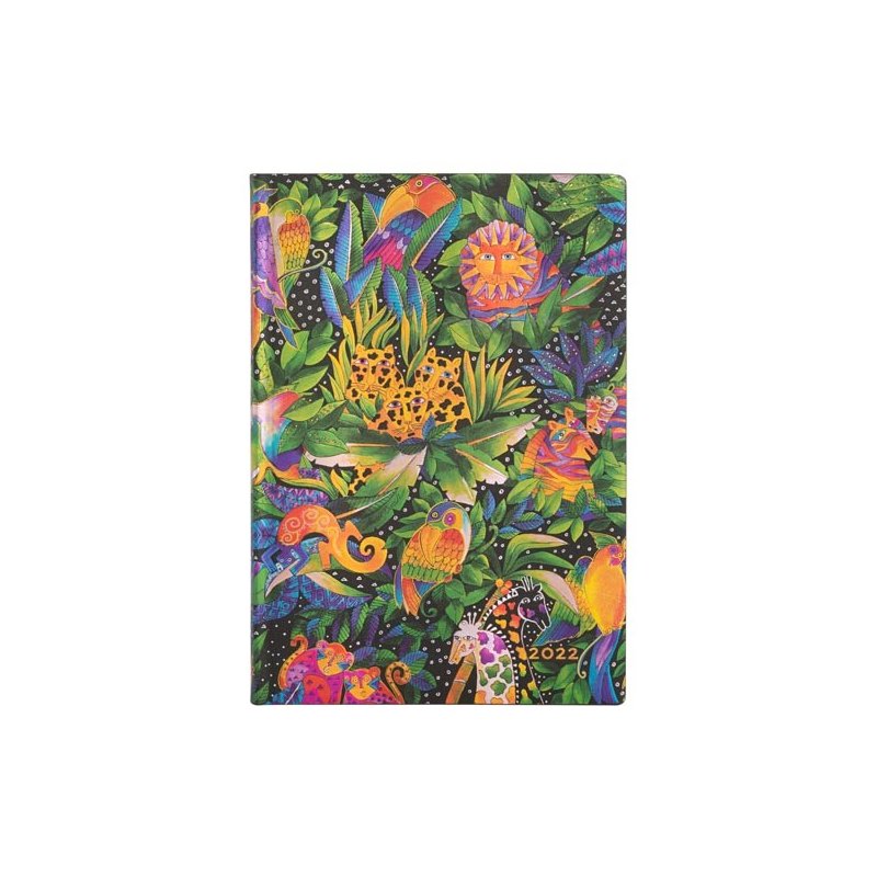 Paperblanks Jungle Song Horizontal Midi 2022 Planner Paperblanks Jungle Song Horizontal Midi 2022 Planner
