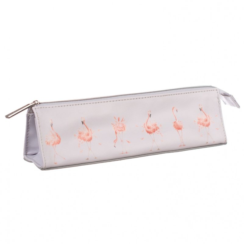 Wrendale Designs Brush Bag Pink Lady Flamingo