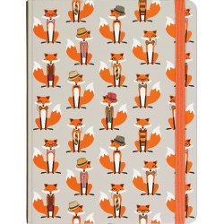 Dapper Foxes Journal Notebook