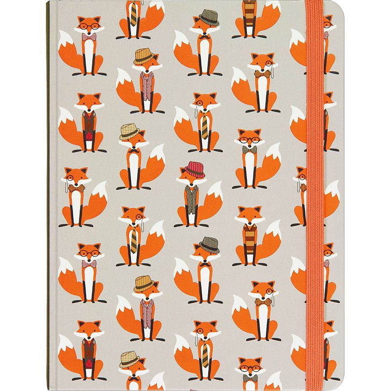 Dapper Foxes Journal Notebook