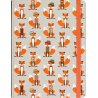 Dapper Foxes Journal Notebook