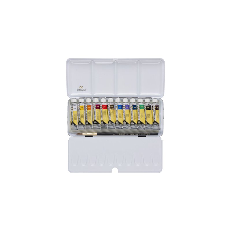 Rembrandt Professional Watercolour Paint, Metal Tin Set, 12x10ml Tubes, Urban Cityscape colour Selection Rembrandt Professional Watercolour Paint, Metal Tin Set, 12x10ml Tubes, Urban Cityscape colour Selection