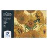 The National Gallery Water Colour Wooden Box Set with 24 Colours in Half Pans + 3 Accessories