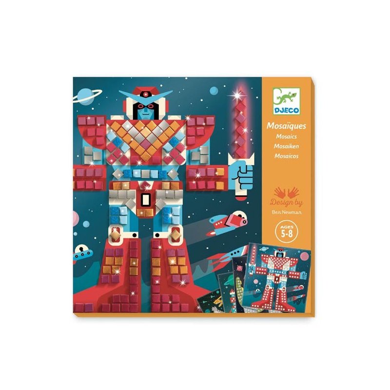 Djeco Mosaic Kit - Space Battle