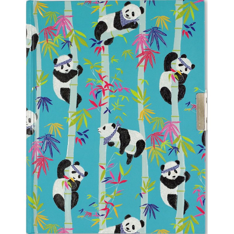 Pandas Locking Journal Notebook