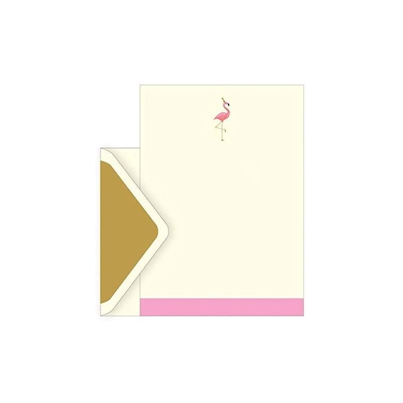 The Art File Boxed Notecards - Flamingo