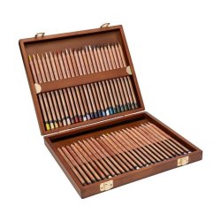 Derwent Lightfast Pencils Wooden Box (48)