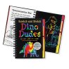 Dino Dudes Scratch & Sketch Art Book