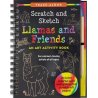 Llamas & Friends Scratch & Sketch Art Book