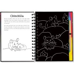 Llamas & Friends Scratch & Sketch Art Book