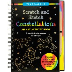 Constellations Scratch & Sketch Art Book