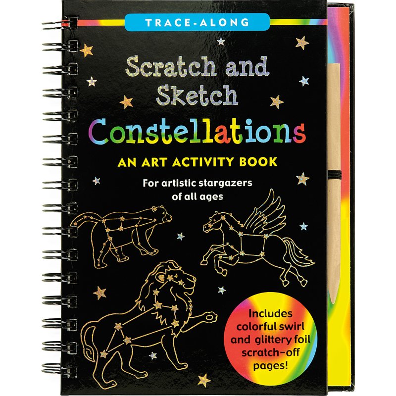 Constellations Scratch & Sketch Art Book Constellations Scratch & Sketch Art Book