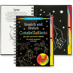 Constellations Scratch & Sketch Art Book