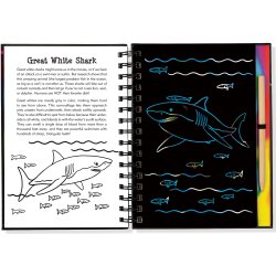 Scratch & Sketch Sharks Art Book