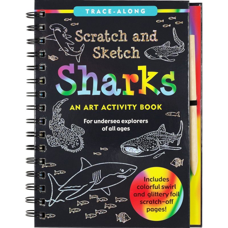 Scratch & Sketch Sharks Art Book Scratch & Sketch Sharks Art Book