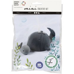 Whale with Calf Creative Mini Kit