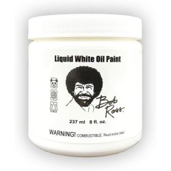 Bob Ross Liquid White Oil Paint 237ml