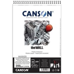 Canson The Wall A4+ 200gsm Pads Marker Paper