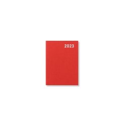Letts Principal Mini Pocket Day to a Page Diary 2023 - Red