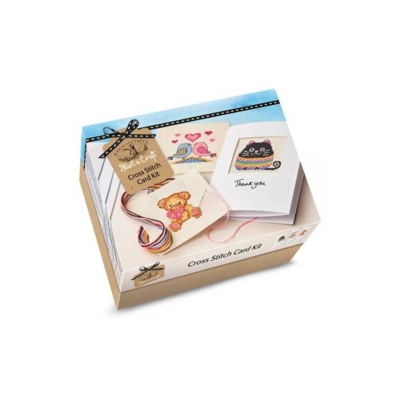 House of Crafts Start a Craft Cross Stitch Card Kit