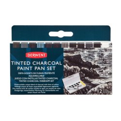 Tinted Charcoal Paint Pan Set