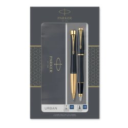 Parker Urban Duo Gift Set with Ballpoint Pen Fountain Pen