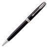 Parker Sonnet Black Chrome Trim Ball Pen & Rollerball Set