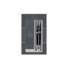 Parker Sonnet Black Chrome Trim Ball Pen & Rollerball Set