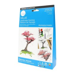Daler Rowney Simply Value Watercolour Landscape Activity Set
