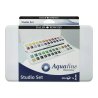 Daler Rowney Aquafine 48 Half Pan Studio Watercolour Set