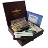 Daler Rowney Artists Quality Watercolour Tube Wooden Box - Large