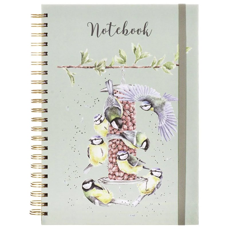 Bird Bon Appetit A4 Notebook