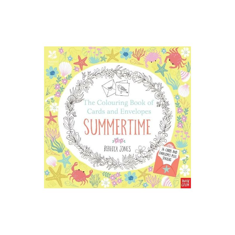 National Trust: The Colouring Book of Cards and Envelopes - Summertime