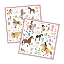 Djeco - Horse Stickers