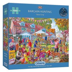 Gibsons bargain hunting 1000 piece jigsaw puzzle