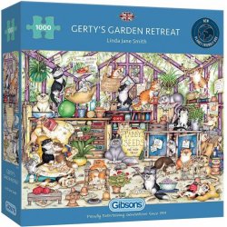 Gibsons Gerty's Garden Retreat 1000 piece jigsaw