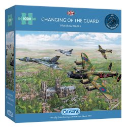 Gibsons Changing Of The Guard 1000 Piece Jigsaw