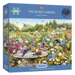 Gibsons The Secret Garden 1000 Piece Jigsaw