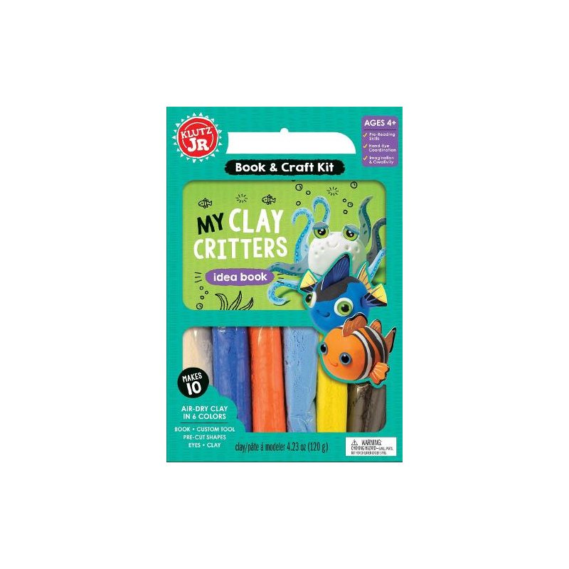 Klutz My Clay Critters Book and Craft Kit