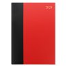 Letts Standard A4 Two Pages to a Day Diary 2024 Red/Black