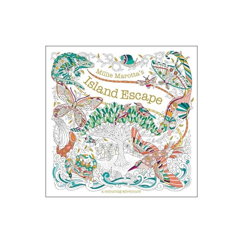 Millie Marotta's Island Escape Colouring Adventure