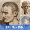 Expressive Charcoal portrait studies from life  With Sarah Betts (Cambridge)