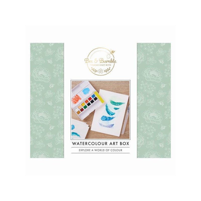 Bee & Bumble Watercolour Art Box