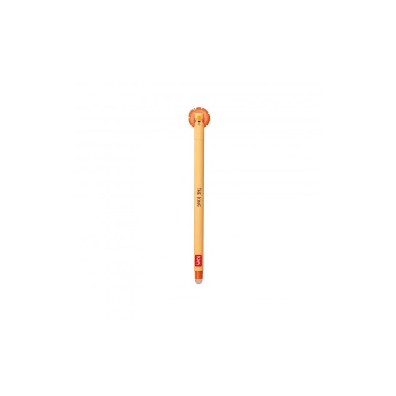 Lion erasable pen- orange ink