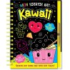 Neon scratch art - Kawaii