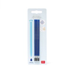 Erasable pen blue ink refills